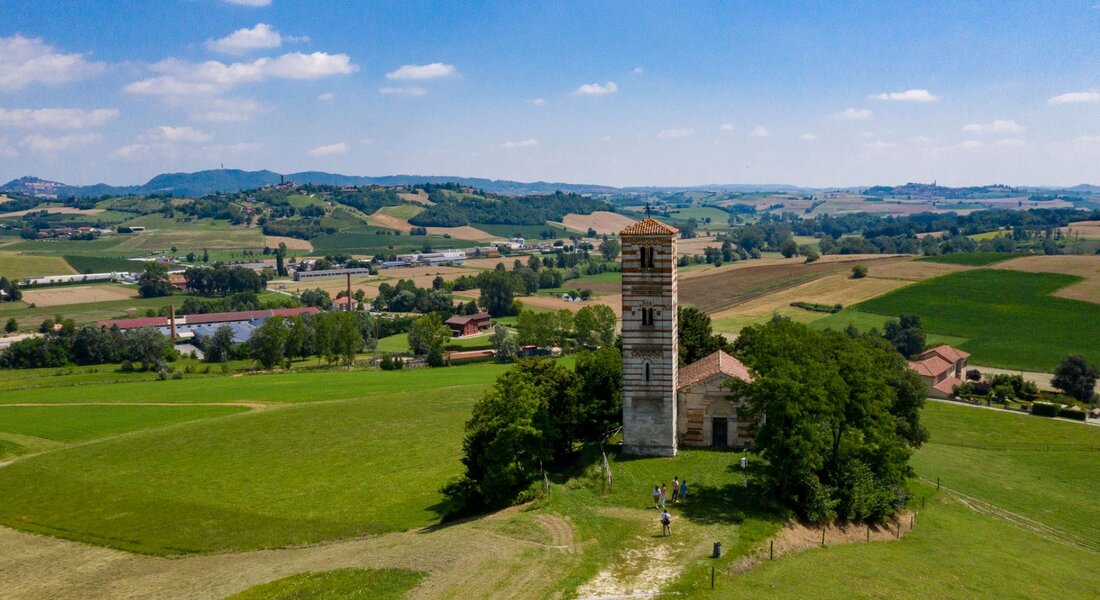  Die Romanische Straße durch Alto Astigiano Gebiet