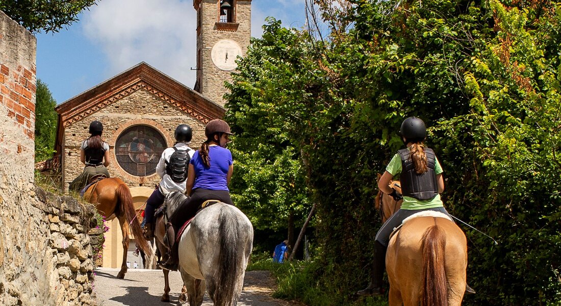Weekend a cavallo nelle Langhe