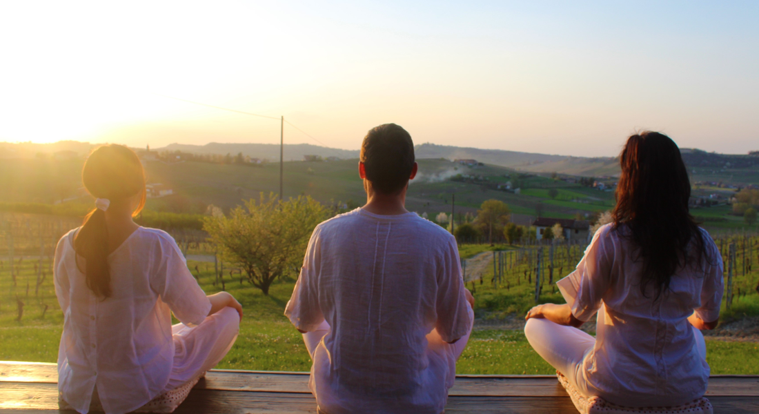 Yoga tra i vigneti