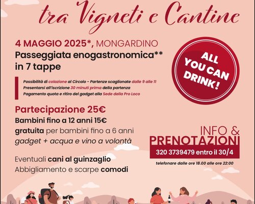 GiroMangiando tra Vigneti e Cantine - Mongardino
