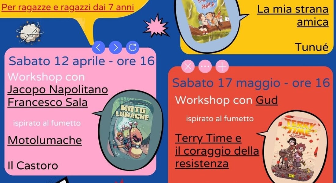 “Crash! Boom! Bang!” Laboratori di Fumetto in Biblioteca - Asti