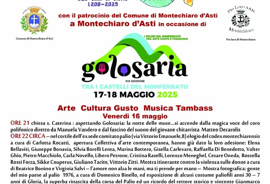 Golosaria a Montechiaro d'Asti