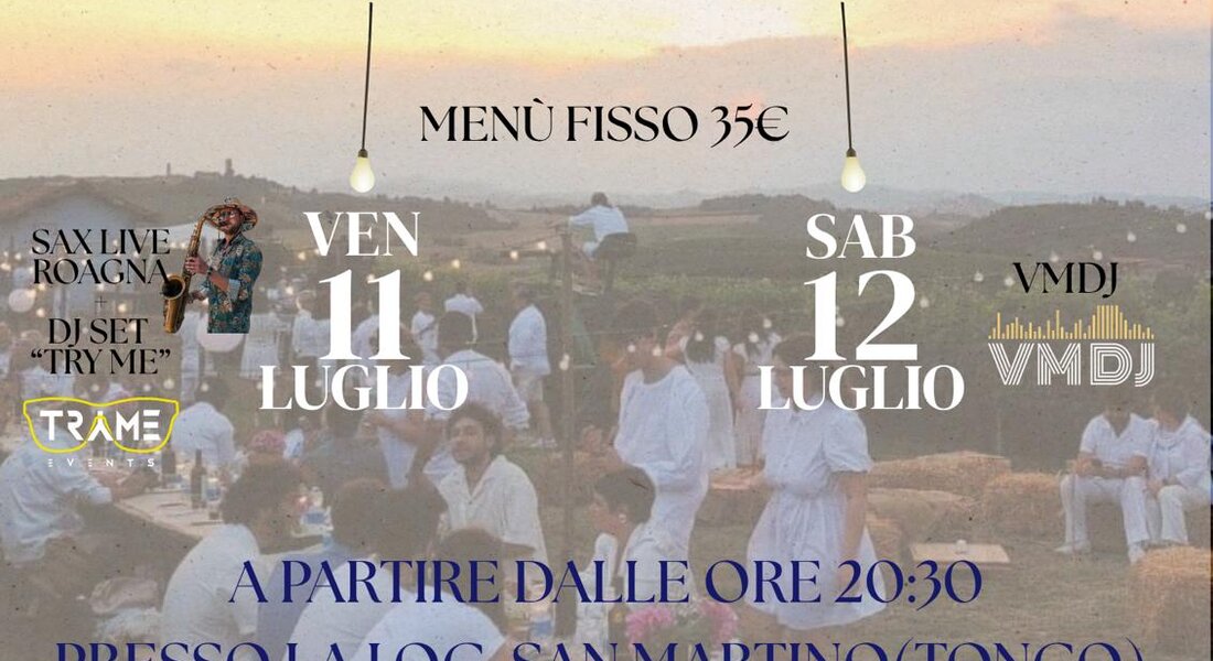 Cena in Vigna - Tonco (AT)