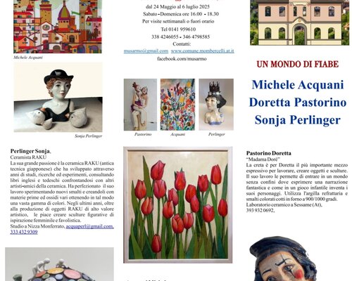 Mostra "Un Mondo di Fiabe - Opere di Michele Acquani, Doretta Pastorino, Sonja Perlinger"" - Mombercelli (AT)