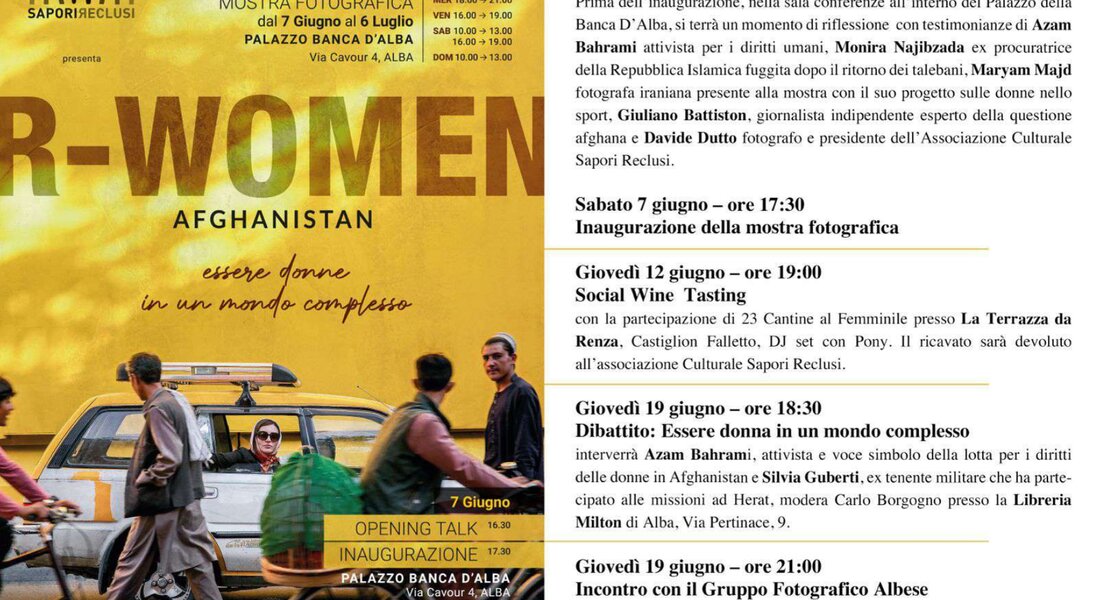 R-WOMEN Afghanistan - Essere Donne in un mondo complesso - Alba (CN)