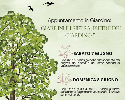 Appuntamento in Giardino - Visite guidate al Parco del Castello di Monticello d'Alba