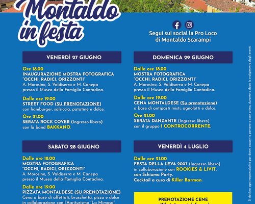 Montaldo in festa - Montaldo Scarampi 