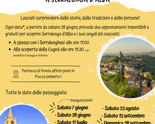 Accompanied walks - Serralunga d'Alba
