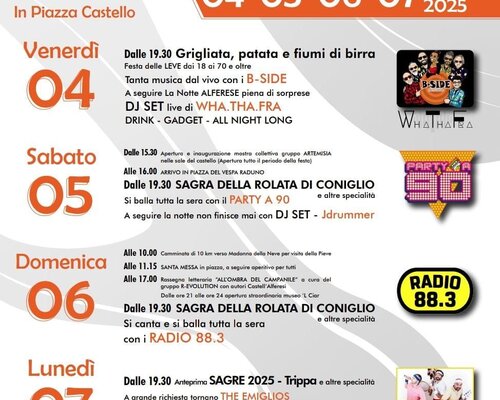 Festa Patronale dei SS.Pietro e Palo -  Castell'Alfero