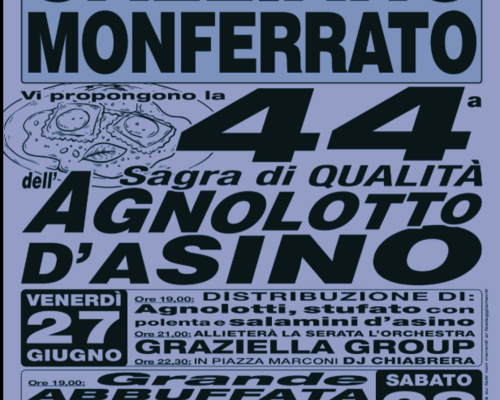 Sagra dell'Agnolotto d'Asino -  Calliano Monferrato (AT)