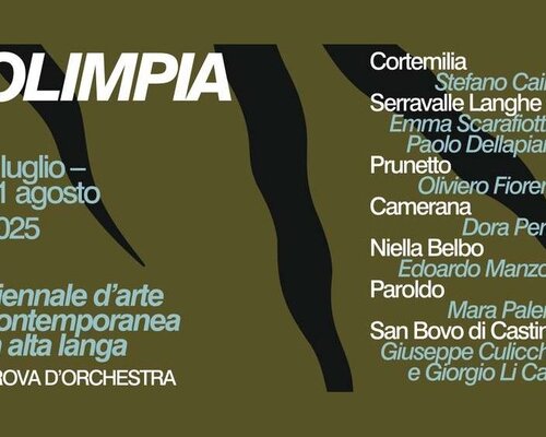 Olimpia - Biennale d'Arte contemporanea in Alta Langa
