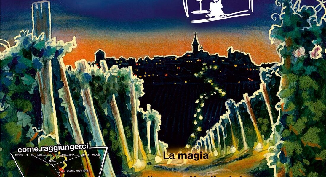 Castel Rocchero in Lume