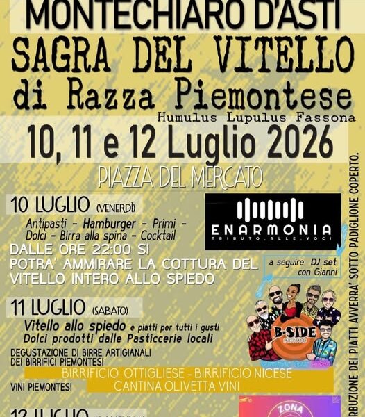 Sagra del Vitello di razza piemontese - Montechiaro d'Asti (AT)