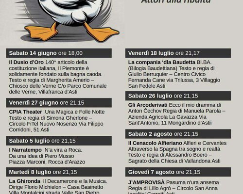 "E... Che sia... Spettacolo - Attori alla ribalta" - Asti (AT)