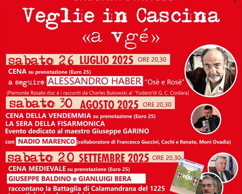 Veglie in Cascina "a vgé" - Garbazzola di Calamandrana (AT)