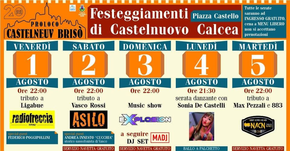 Festa Patronale di Castelnuovo Calcea