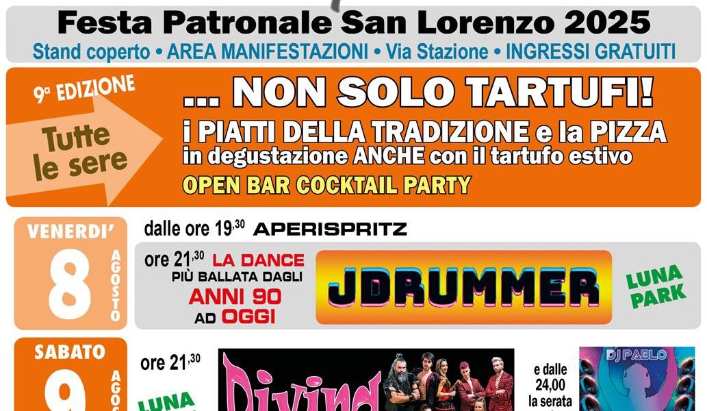 Festa Patronale di San Lorenzo - Montiglio Monferrato