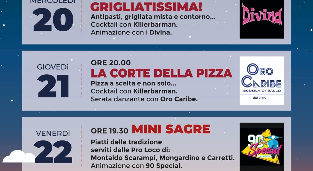Festa di Agosto 2024 - Mongardino