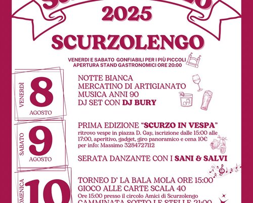 Festa Patronale di San Lorenzo - Scurzolengo