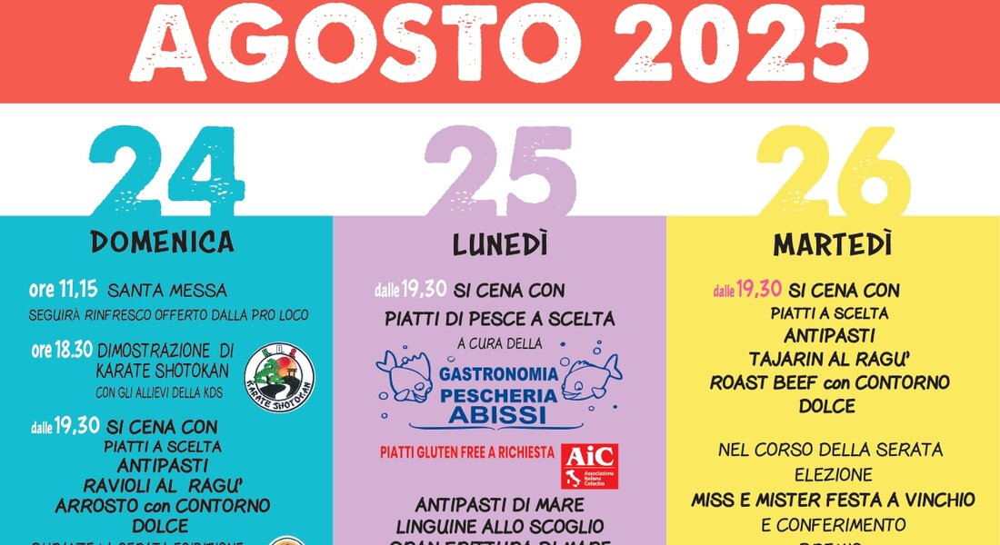 Festa Patronale di Vinchio - Vinchio (AT)