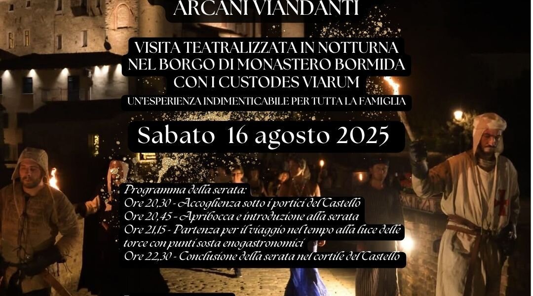 "Cavalieri, streghe e arcani viandanti" - Monastero Bormida