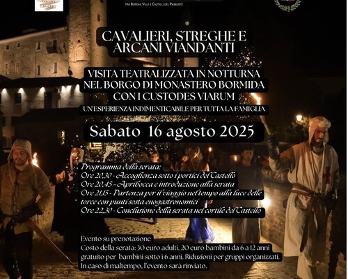 "Cavalieri, streghe e arcani viandanti" - Monastero Bormida