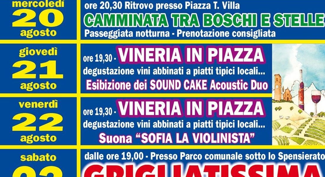 Festa Patronale di San Bartolomeo - Valfenera