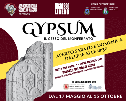 Mostra "Gipsum". Il gesso del Monferrato - Piovà Massaia