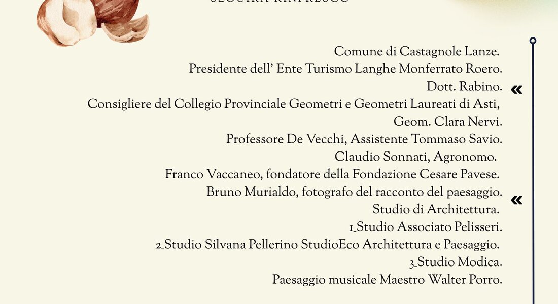 Convegno: "Il nocciolo della questione" - Castagnole delle Lanze