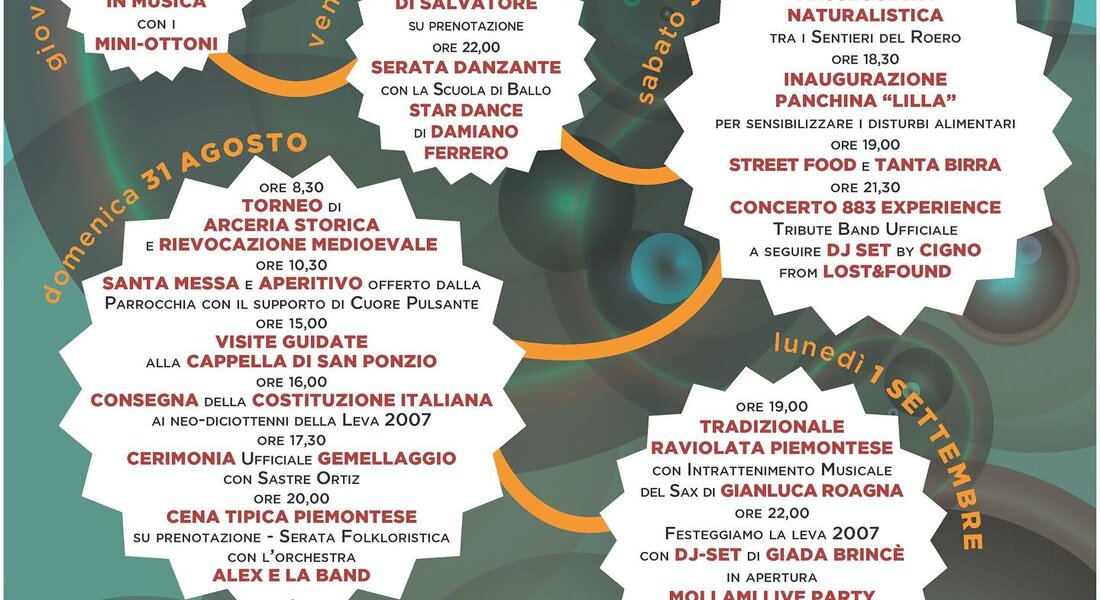 Festa Patronale Di San Felice - Monticello (CN)