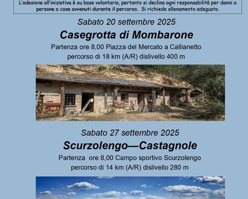 Passeggiata animata nel bosco delle Case-grotta di Mombarone
