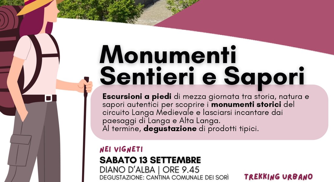 Monumenti, sentieri e sapori in Alta Langa - Monuments, paths and flavors in Alta Langa