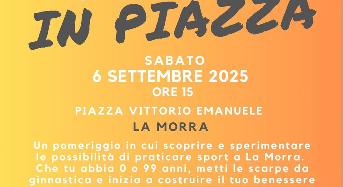 Sport in Piazza - La Morra