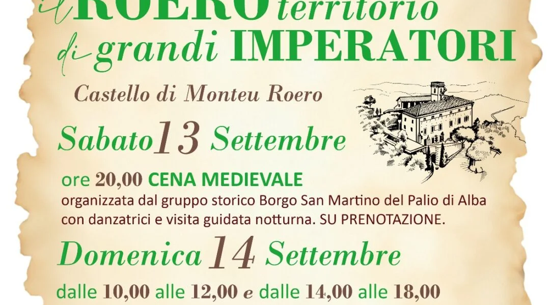 Cena Medievale al Castello - Monteu Roero