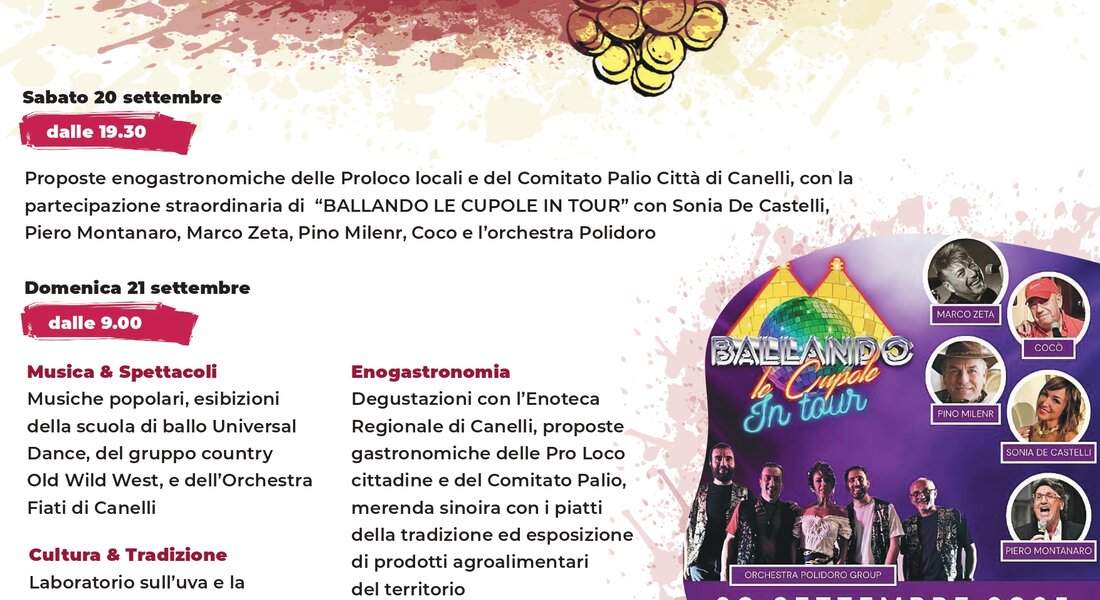 Festa della  Vendemmia 2025 - Canelli (AT)
