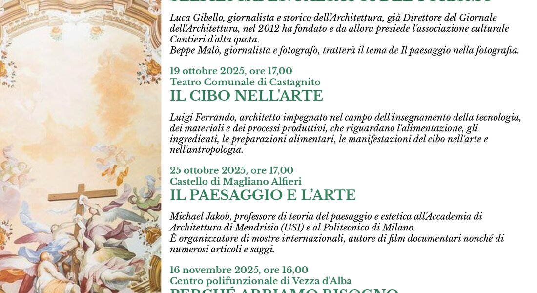 Estetica, Arte e Paesaggio sui Sentieri dei Frescanti - Roero