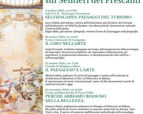 Estetica, Arte e Paesaggio sui Sentieri dei Frescanti - Roero