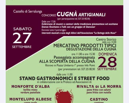 Sagra della Cugnà 2025 