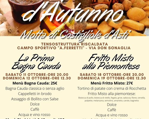 Sapori d'autunno - Costigliole-fraz. Motta