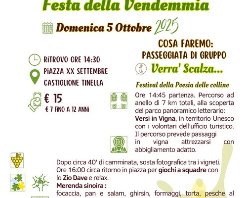 Festa della Vendemmia - Castiglione Tinella 