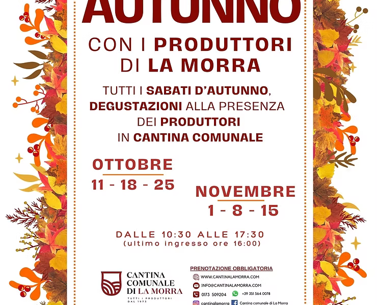 Autunno con i vini e i produttori di La Morra