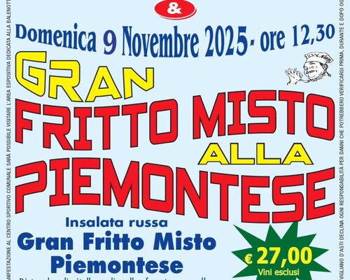 Gran Fritto Misto alla Piemontese - Vigliano d'Asti (AT)