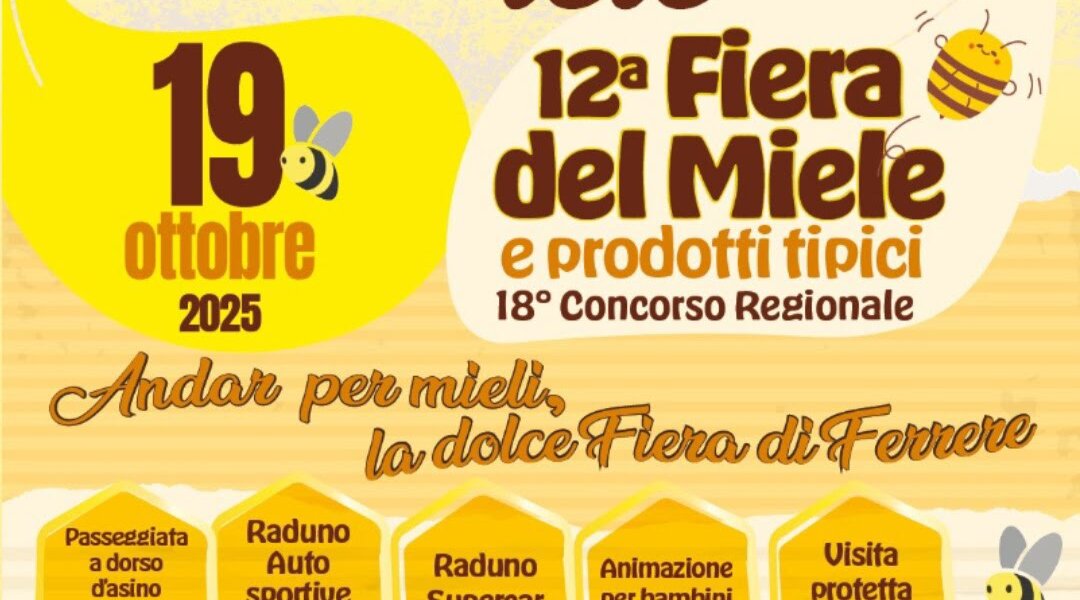 Ferrere Miele 12° Fiera del Miele - Ferrere (AT)
