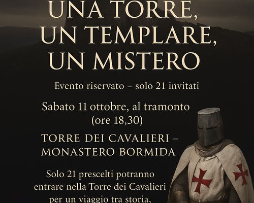 "Una torre, un mistero, un templare" - Monastero Bormida (AT)