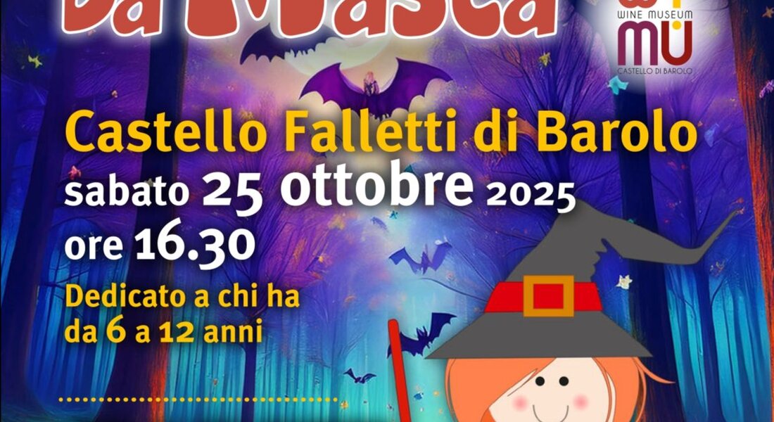 Mi maschero da Masca - Halloween al WiMu Kids - Barolo