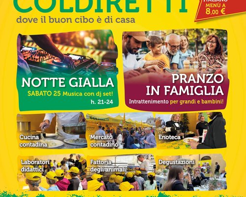 "Piazza Coldiretti, il buon cibo è di casa!"- "Notte Gialla"- Bra
