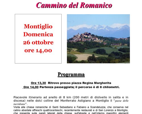 Cammino del Romanico - Montiglio Monferrato (AT)