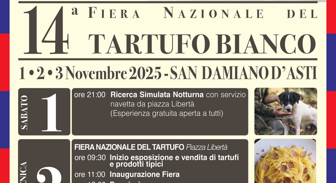 Fiera Nazionale del Tartufo di San Damiano d'Asti e Fiera dei Santi