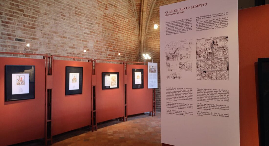 Mostra “Medioevo e graphic novel: Martino di Loreto. Un’opera di Renato Bordone e Luigi Piccatto, con un contributo di Luca Bosio” - Asti