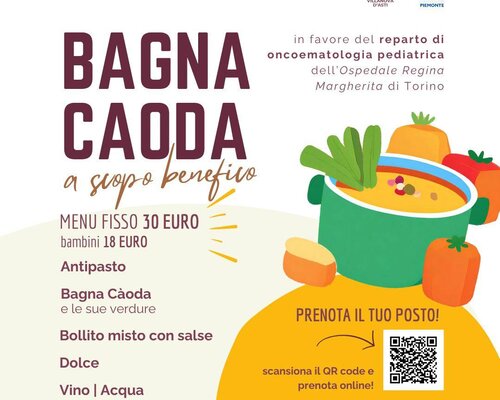 Bagna Caoda a scopo benefico - Cantarana (AT)